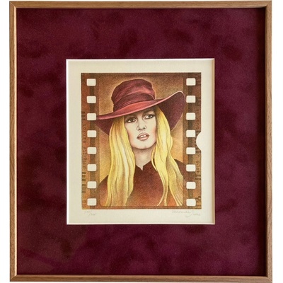 Jelenová Veronika - B. Bardot | 25.0x26.6