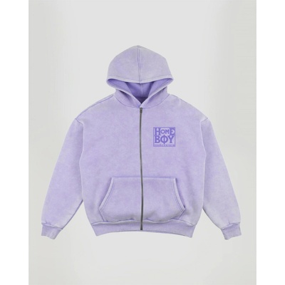 Homeboy Old School Hooded Jacket Washed Lilac