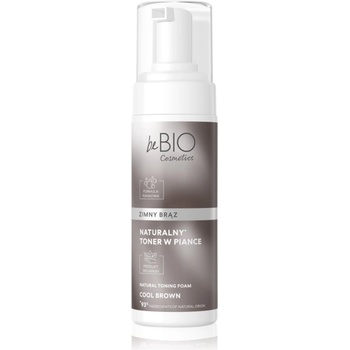 beBIO Natural Foam Toner Cold Brown тонираща пяна За коса 120ml