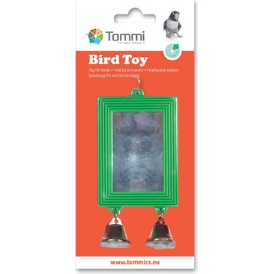 TOMMI Zrcátko se 2 zvonečky 12 cm