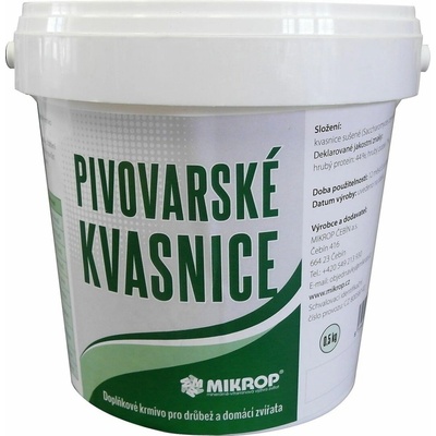 Mikrop Pivovarské kvasnice granulované 5 kg – Zboží Dáma