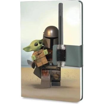 LEGO Stationery LEGO Star Wars тефтер с гел химикал - Мандалорианец