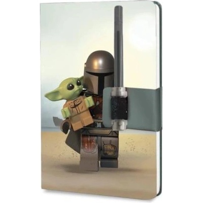 LEGO Stationery LEGO Star Wars тефтер с гел химикал - Мандалорианец