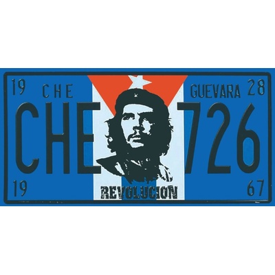 Ceduľa značka Che Guevara 30,5cm x 15,5cm Plechová tabuľa
