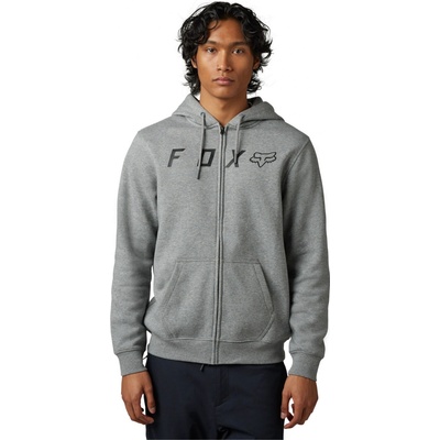 Fox mikina ABSOLUTE FLEECE Zip heather graphite