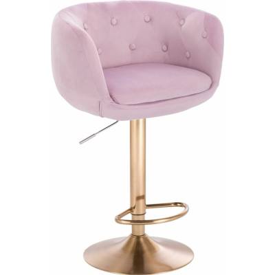 LuxuryForm Design Montana Velur na zlatom tanieri levanduľa