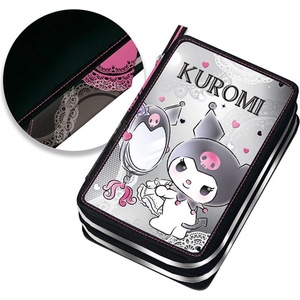 Graffiti Ученически несесер с пособия Graffiti - Kuromi, Dream Catcher, с 2 ципа (252332)