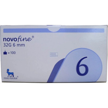 Стерилни игли за инсулинова писалка, , NOVO NORDISK Novofine 32G x6mm Insulin Needles 100 pcs