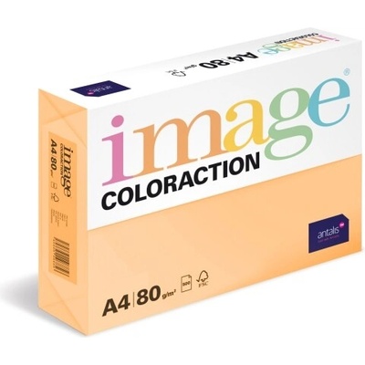 Image Coloraction A4 80 g Savana meruňková 100 archů