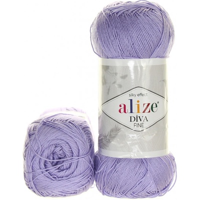 Alize Diva Fine 158 levandulová