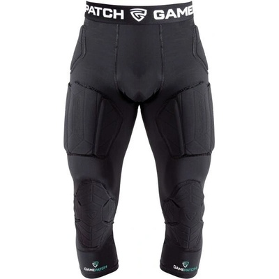 GAMEPATCH PADDED 3/4 TIGHTS WITH FULL PROTECTION černá