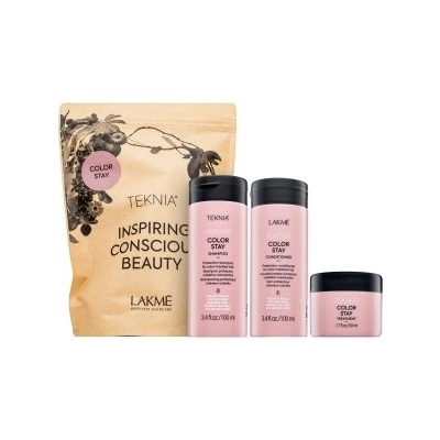 Lakmé Teknia Color Stay Travel Pack комплект за боядисана коса