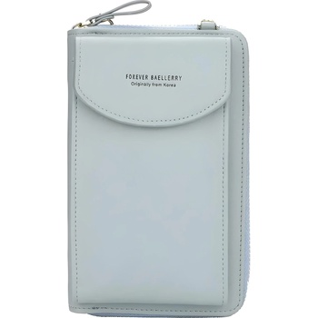 HARAHU Портфейл Crossbody Baellerry ME-25501 - Светло Синя KP25501 (ME-25501)