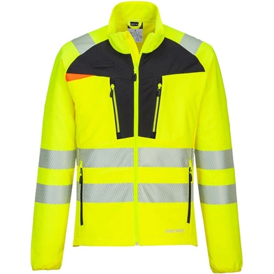 Portwest DX481 DX4 Hi-Vis Zip Base žltá/čierna