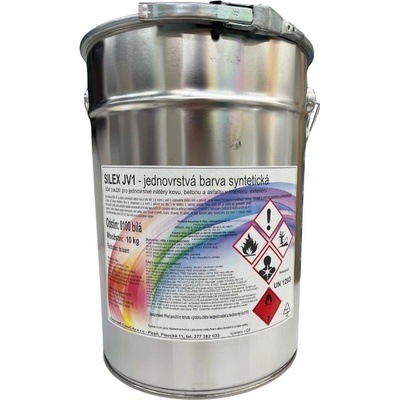 Silex JV01 syntetická barva na asfalt a beton bílá 0100 4 kg – Zbozi.Blesk.cz