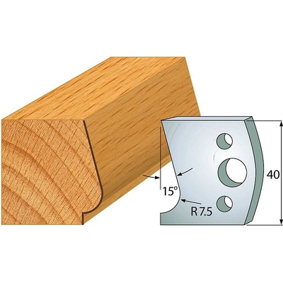 IGM Professional IGM Profil 038 - pár nožov 40x4mm SP F026-038