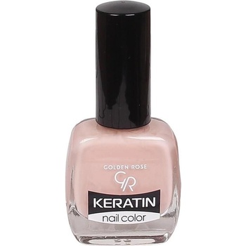 Лак за нокти Golden Rose Keratin в телесен цвят