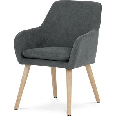 Autronic AK-310 GREY2 šedá látka nohy masiv kaučukovník – Zbozi.Blesk.cz