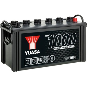 YUASA SHD 110Ah 680A right+ JIS YBX1000/YBX1616