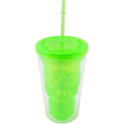 Perfect Home Plastový pohár v tvare lebky 500 ml