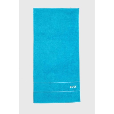 HUGO BOSS Памучна кърпа BOSS Plain River Blue 50 x 100 cm (1011530)