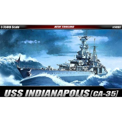 Academy USS Indianapolis CA-35 Model Kit 14107 1:350