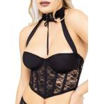 KILLSTAR Дамски сутиен KILLSTAR - Death Petal - Black - KSRA012961