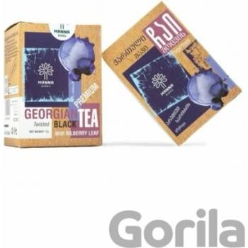 Manna Gruzínsky čaj Čierny s listom čučoriedky sypaný 70 g