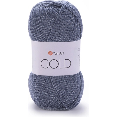 Yarn Art příze Gold_9044 tmavě šedá