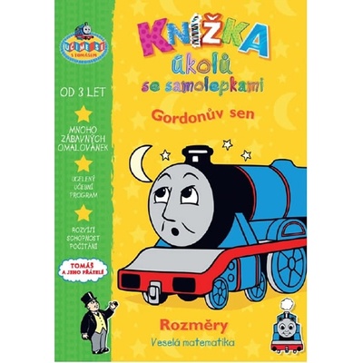Knížka úkolů se samolepkami Rozměry