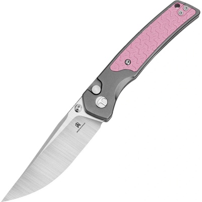 Bestechman ICEBREAKER D2 Satin with grey and pink Aluminum handle BMK16B