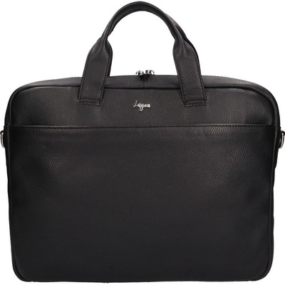 Lagen business taška kožená černá 333-1 black