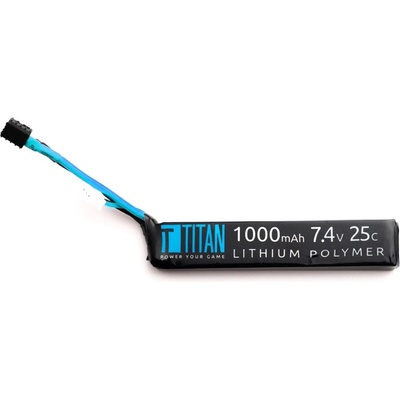 Titan Li-Pol baterie 7,4V 1000mAh 25C Stick – Zboží Dáma Titan Li-Pol baterie 7,4V 1000mAh 25C Stick – Zboží Dáma