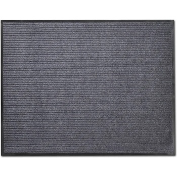 Image 1 of vidaXL Изтривалка за врата, сива, 90 x 120 см, PVC (241275)