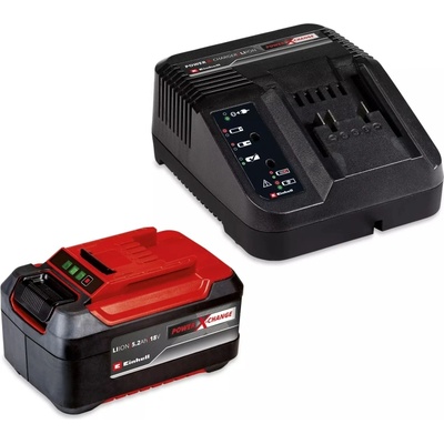 Einhell Комплект акумулаторна батерия и заряднo устройство Einhell PXC Starter-Kit, 18 V, 5.2 Ah (4512147) (4512147)