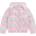 GUESS Зимно яке за момиче в синьо и розово с качулка и лого Guess