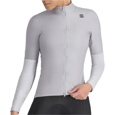 Sportful Дамска фланелка с къс ръкав за колоездене Sportful Women's SRK Shift Wind Jacket Cycling jersey - Stone Grey - размер XS (156-2757-0211)