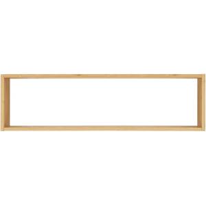 House Nordic Стенен бамбуков рафт на няколко нива в естествен цвят 70 cm Ember - House Nordic (4292244)