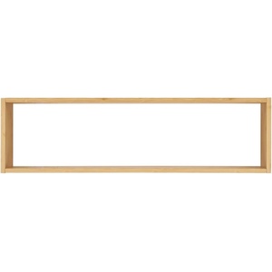 House Nordic Стенен бамбуков рафт на няколко нива в естествен цвят 70 cm Ember - House Nordic (4292244)
