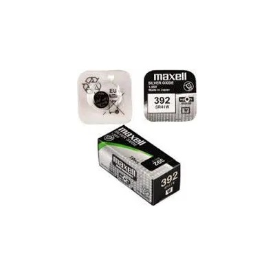 Maxell Бутонна батерия сребърна maxell sr-41 sw /384/ ag3 1.55v (ml-bs-sr-41-sw)