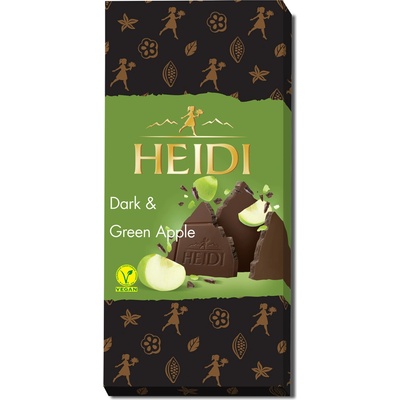 Heidi dark green apple 80 g