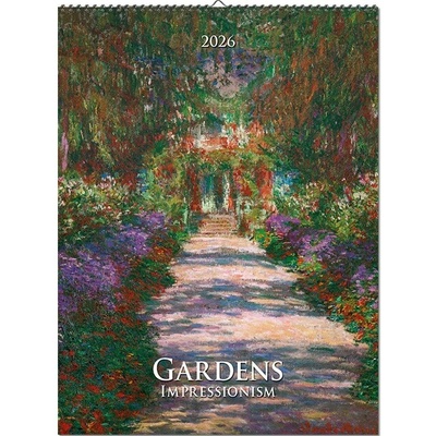 Gardens Impressionism nástěnný 42 x 56 cm 2026