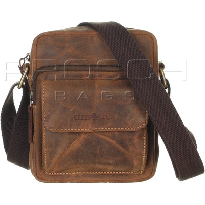 Greenburry pánská kožená Crossbody taška 1542-25