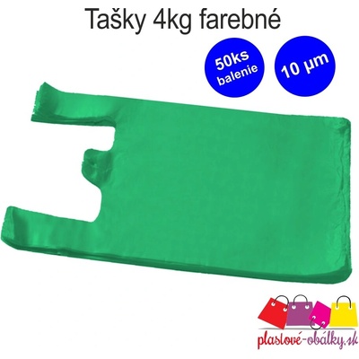 Tašky blokované 4kg farebné 50ks/bal