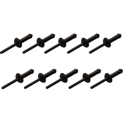 BGS technic 8463-2 Umělohmotné trhací nýty, 17,2 x 5 mm, sada 10ks - BGS