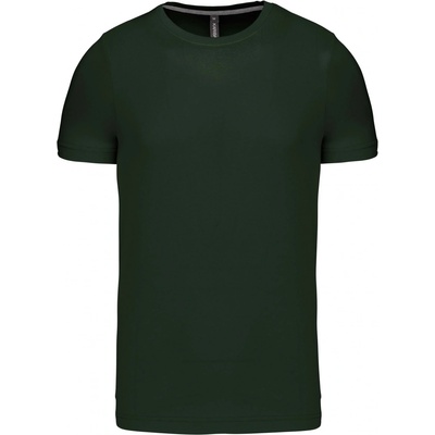 Kariban VINTAGE K356 pánské tričko s krátkým rukávem forest green