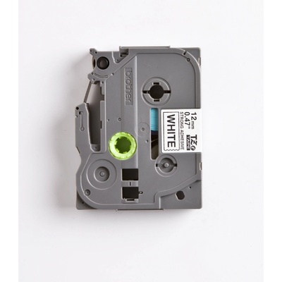 Brother TZE-S231, bílá/černá, 12mm – Zboží Mobilmania