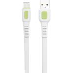 DeTech Кабел за данни DeTech DE-C36C, Type-C, 1.0m, White - 40193 (DE-40193)