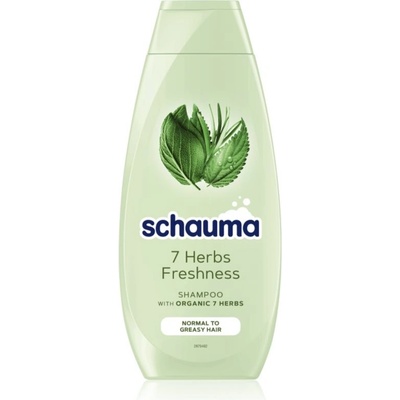 Schwarzkopf Schauma 7 Herbs bylinný šampón pre normálne až mastné vlasy 400 ml