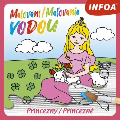 Malování vodou Princezny